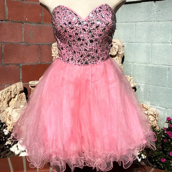 Strapless Embellished Bodice Corset Party  XXL - Picture 2 of 11